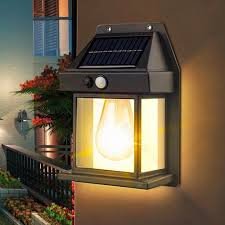 Wireless Solar Motion Sensor Wall Light
